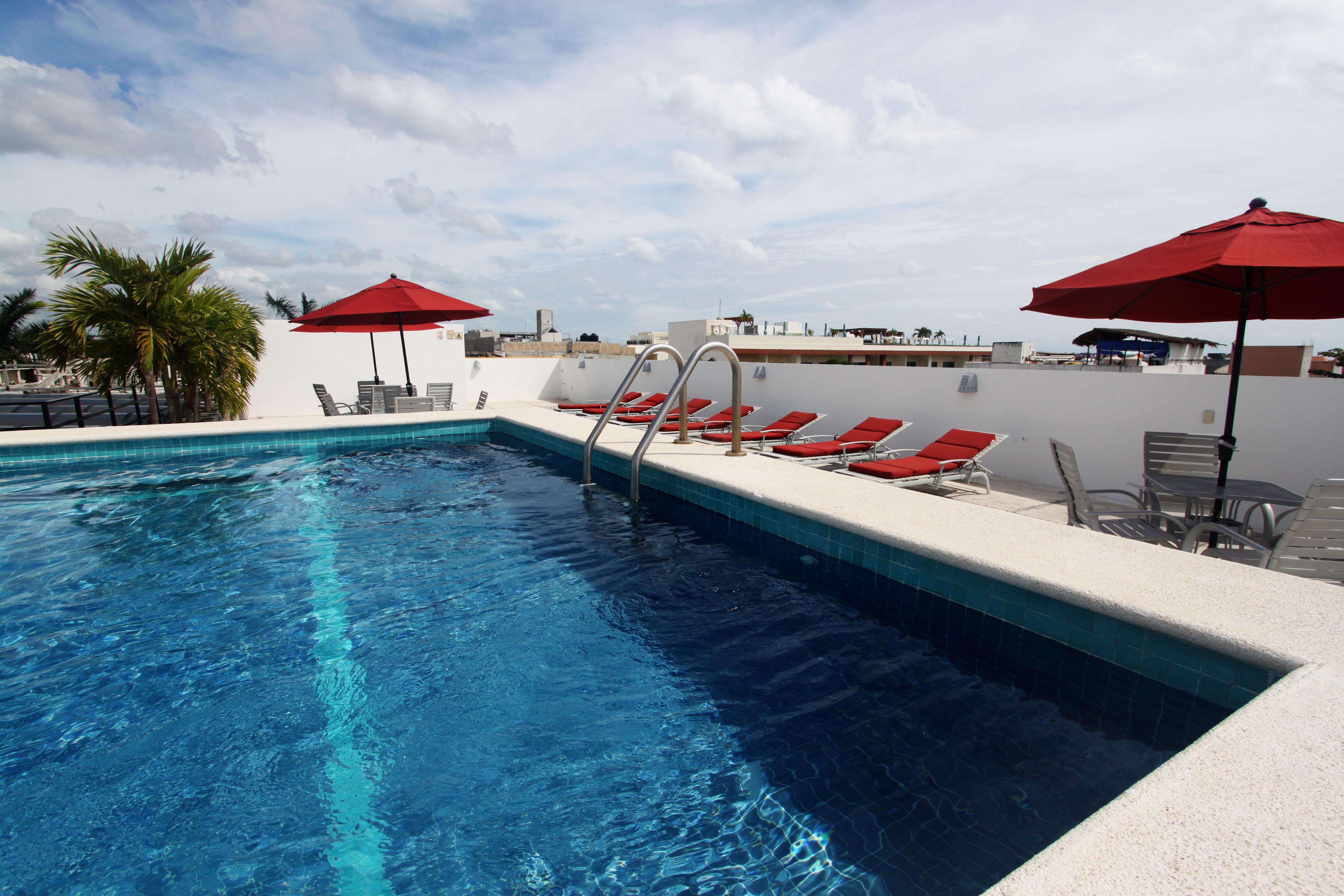 Hotel Los Itzaes Playa del Carmen Buitenkant foto